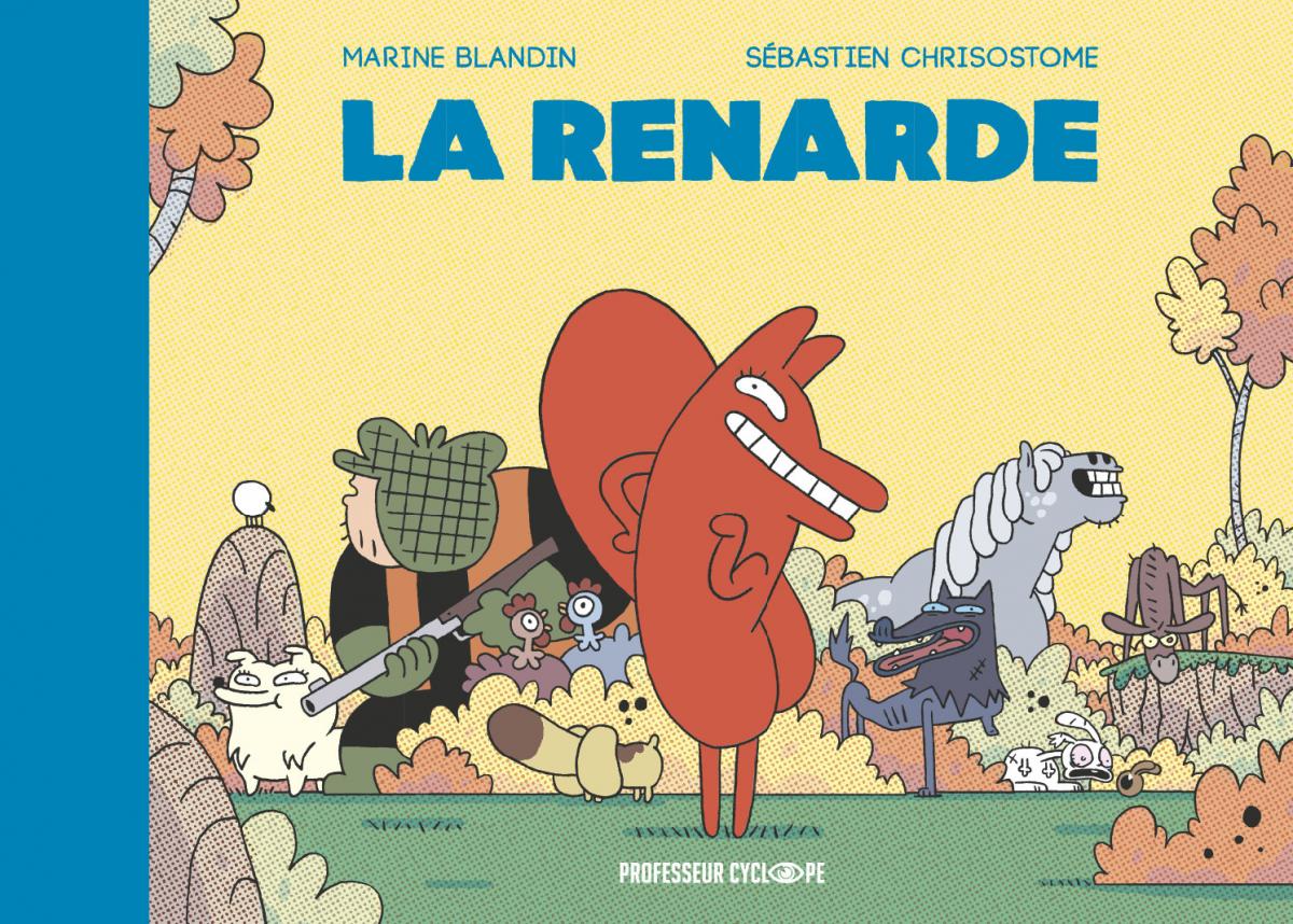 La Renarde - Marine Blandin - Sébastien Chrisostome - Casterman - Couverture