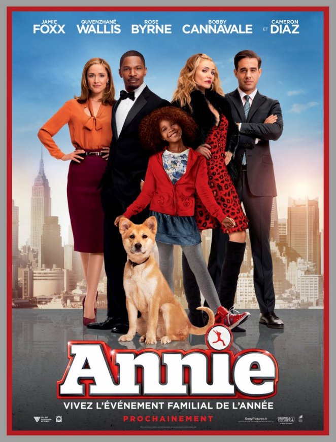 Annie - Will Gluck - 2014 - Affiche