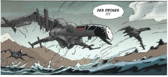Drones - Tome 1 - Runberg - Louis - Daviet - Attaque drones