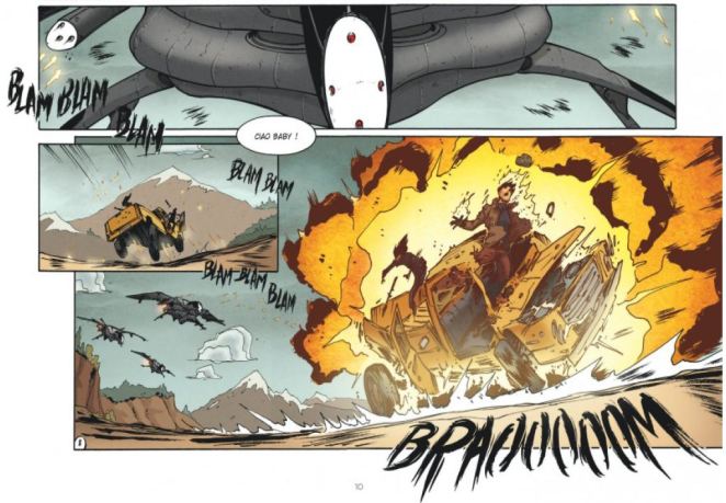 Drones - Tome 1 - Runberg - Louis - Daviet - Explosion
