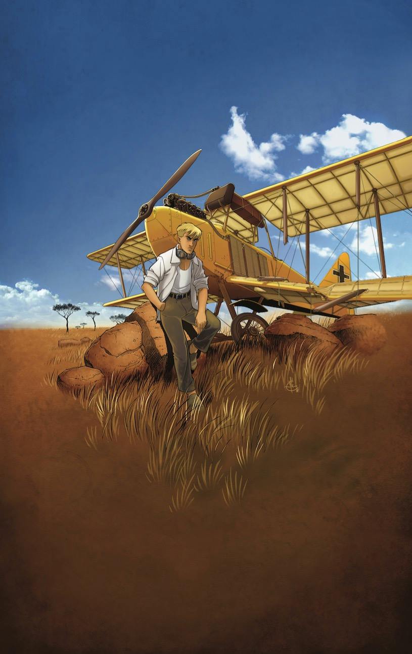 L'aviateur - Kraehn - Arnoux - Millien - Tome 1 - L'envol - portrait