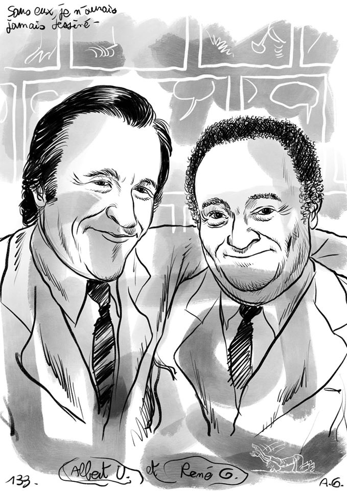 Dessins hommages | Irréductible et désormais immortel, Uderzo laisse ...