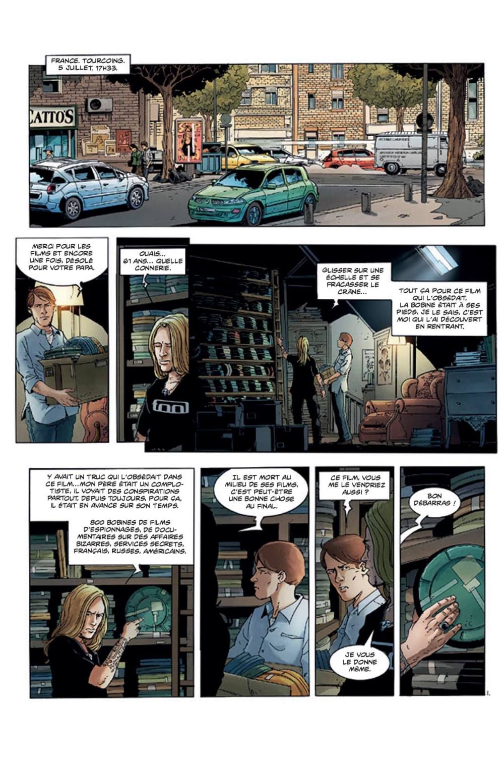Editions Phil as Le Syndrome E Franck Thilliez Sylvain Runberg 