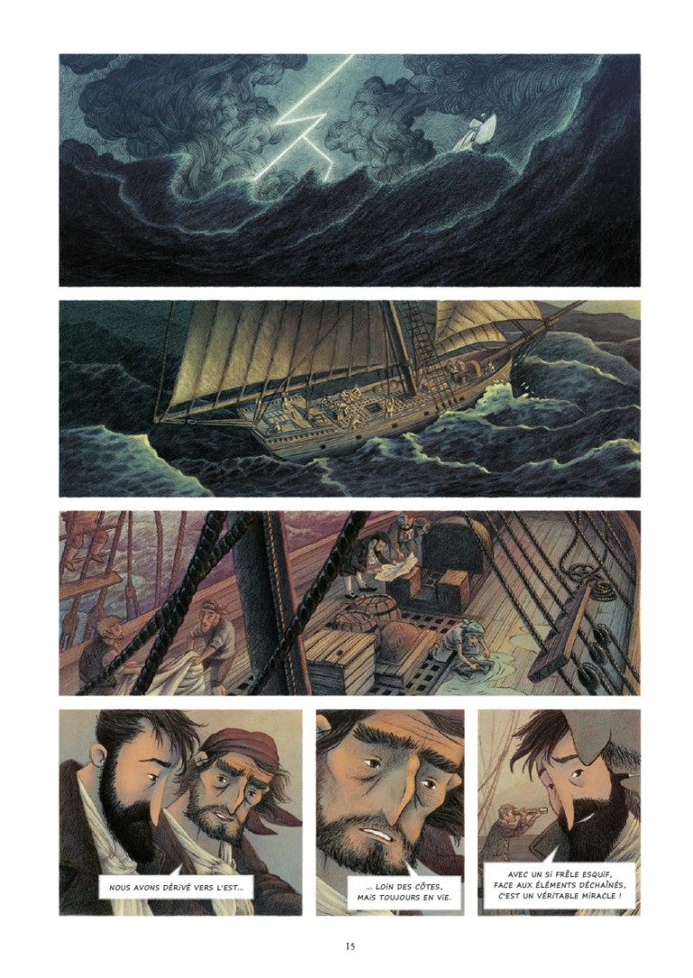 LES VOYAGES DE GULLIVER – bertrand GALIC – paul ECHEGOYEN – DE LAPUTA