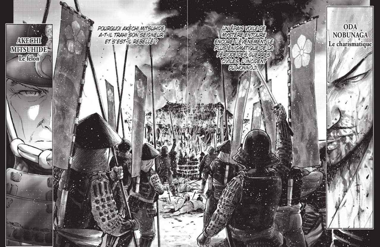 Entre tragédie et mythe, « L’homme qui tua Nobunaga »: un manga pas